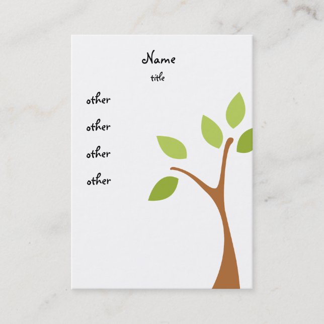 Three Owls Business Card (Front)