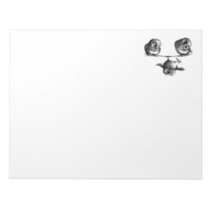 Three Owls - Freedom and Fun Notepad