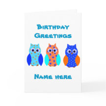 Three Owls on multiple products