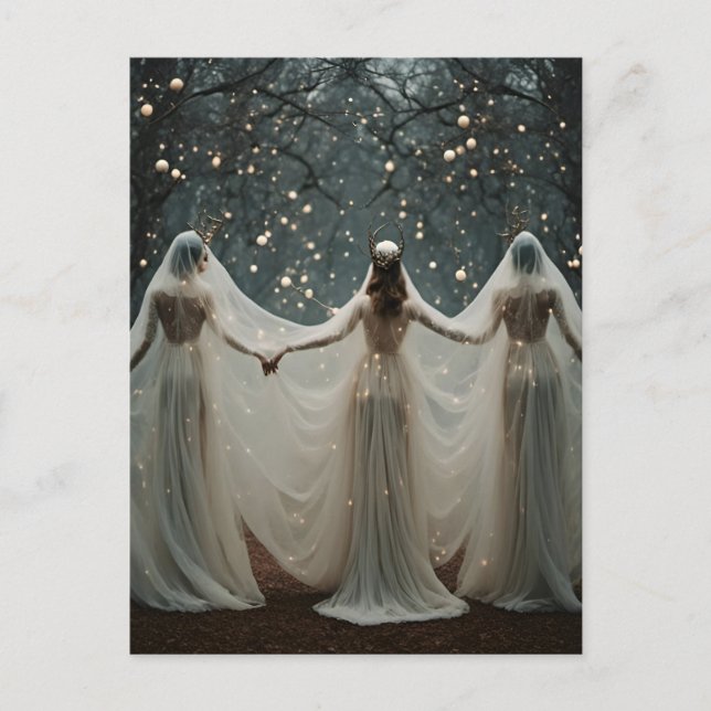 Three Pagan Women Postcard (Front)