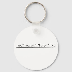 Three Pagoda SLs Key Ring