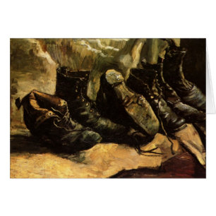 Three Pairs of Shoes by Vincent van Gogh