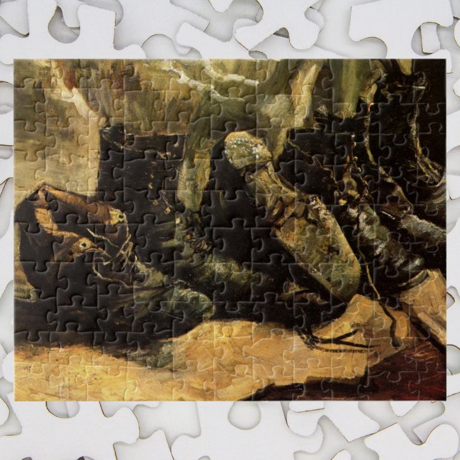 Three Pairs of Shoes by Vincent van Gogh Jigsaw Puzzle (Creator Uploaded)