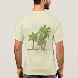 THREE PALMS T-shirt (printed)