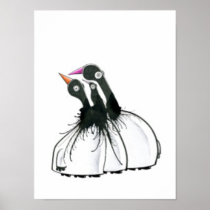 Three Party Monsters Poster