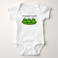 Three Peas in a Pod Onsie