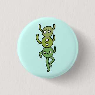 Three Peas In a Pot 3 Cm Round Badge