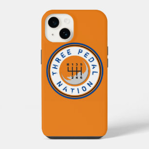 THREE PEDAL NATION iPhone case