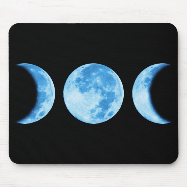 Three Phase Moon Mouse Pad (Front)