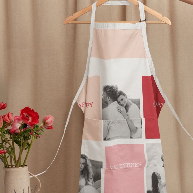 Three Photos | Happy Valentines Day Apron (Creator Uploaded)