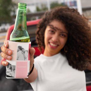 Three Photos   Happy Valentines Day Can Cooler