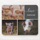 Three Pig Collage Custom Mouse Pad