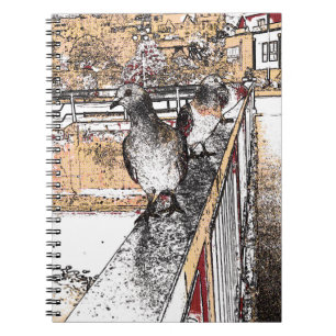 Three Pigeons Notebook