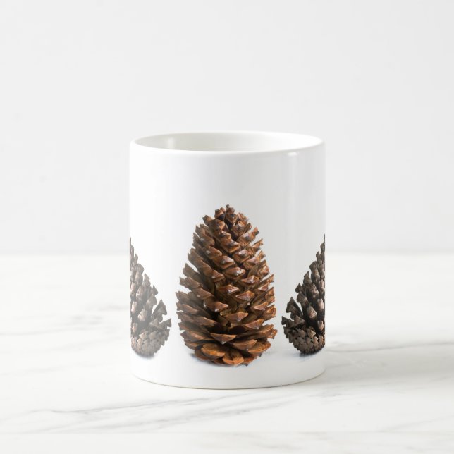 Three pinecones coffee mug (Center)