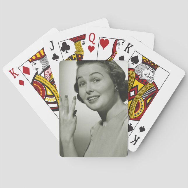 Three Playing Cards (Back)