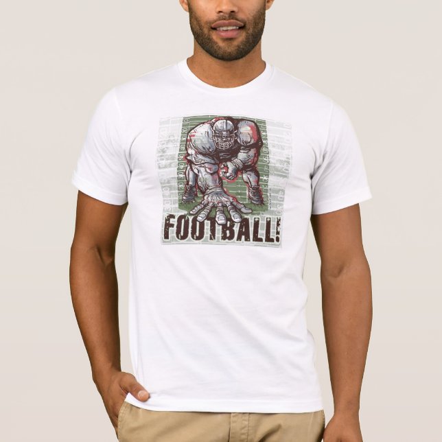 Three Point Stance T-Shirt (Front)