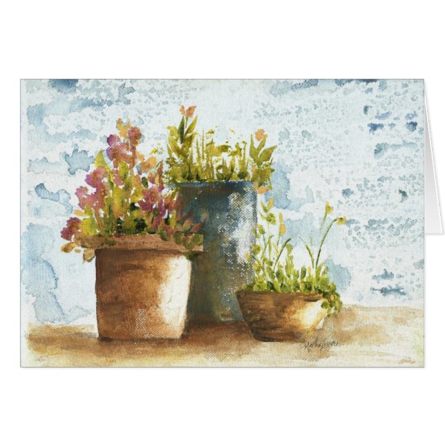 "Three Pots" (Front Horizontal)