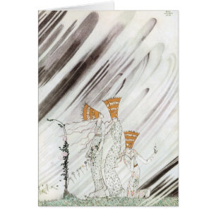 Three Princesses in Blue Mountain by Kay Nielsen