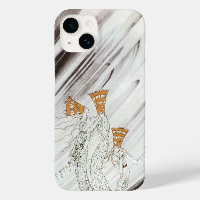 Three Princesses in Blue Mountain by Kay Nielsen Case-Mate iPhone Case (Back)