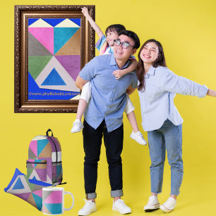 Three Printed Backpack