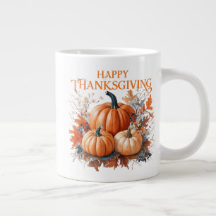 Three Pumpkins of Thanks Mug