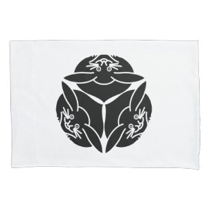 Three rabbits pillowcase