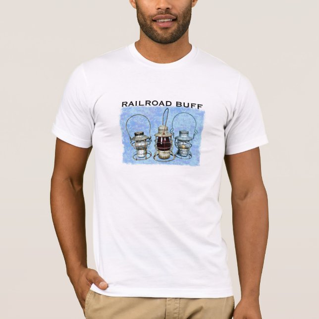 Three Railroad Lanterns T-Shirt (Front)