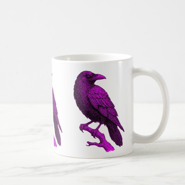 Three Ravens Calm Power Coffee Mug (Right)