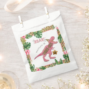 Three-Rex Dinosaur 3rd Birthday Favour Bag