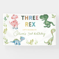 Three Rex third birthday party