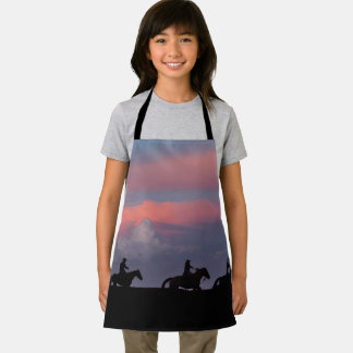 Three Riders, One Horizon Apron