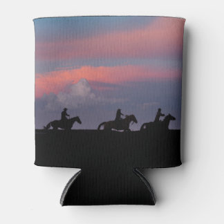 Three Riders, One Horizon Can Cooler