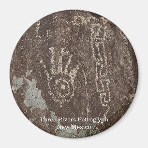 Three Rivers Petroglyph Magnet