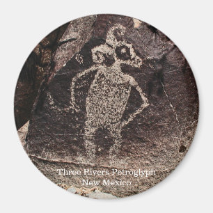 Three Rivers Petroglyph Magnet