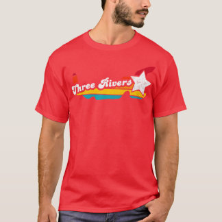 Three Rivers Prince Island Canada Vintage Distress T-Shirt