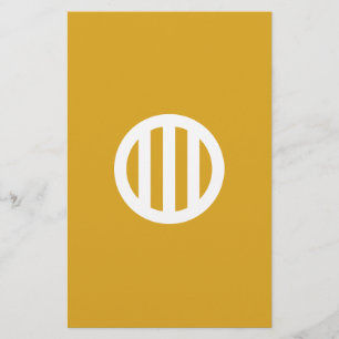 Three Round Draw Stationery