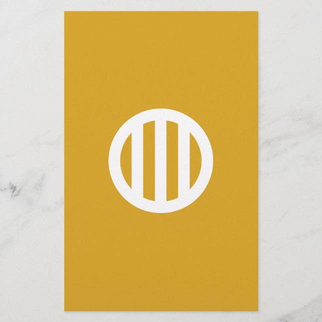 Three Round Draw Stationery (Front)