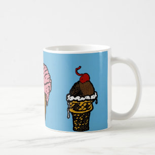 "Three Scoops" Mug