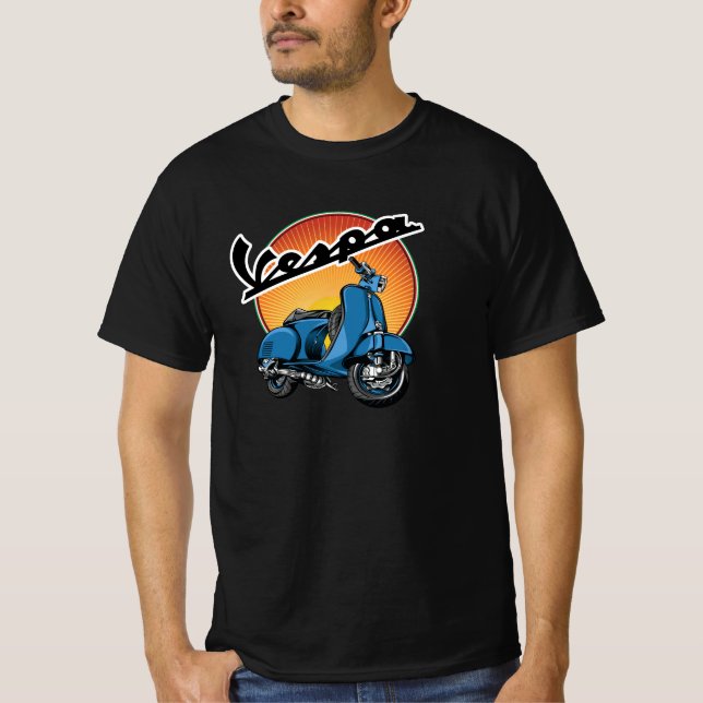 Three scooter, cool scooter, italian scooter T-Shirt (Front)