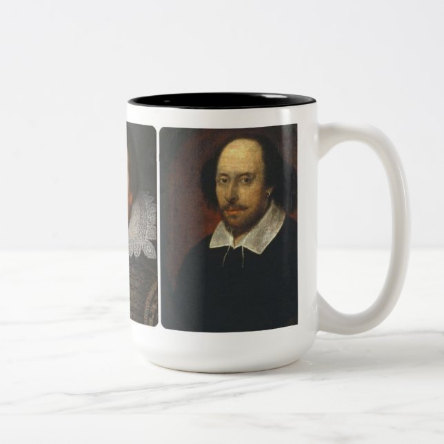 Three Shakespeare Portraits Mug (Right)