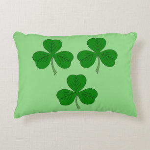 Three Shamrocks Decorative Cushion