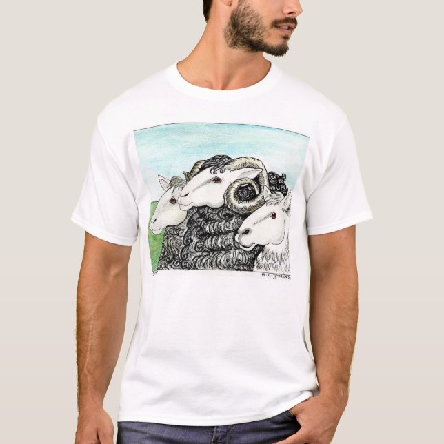 Three Sheep T-Shirt (Front)