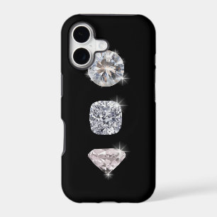 Three shine crystal Diamonds
