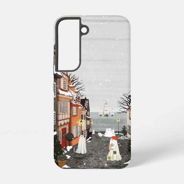 Three Ships Samsung Galaxy S22 Case (Back)