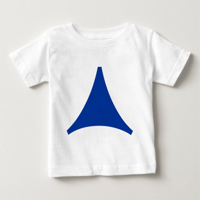 Three sided Arrow Baby T-Shirt (Front)