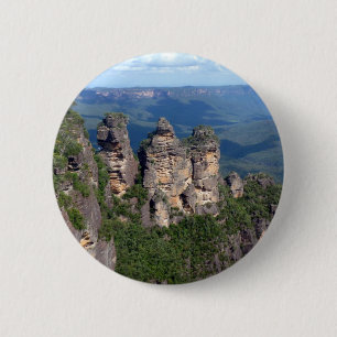 three sisters 6 cm round badge