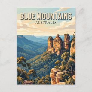 Three Sisters Australia Postcard