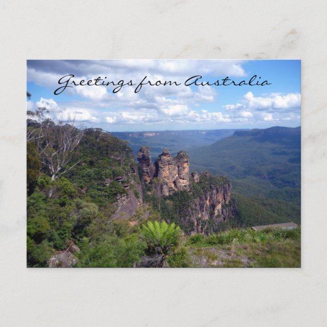 three sisters australia postcard (Front)