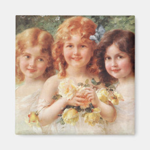 Three Sisters by Émile Vernon Magnet
