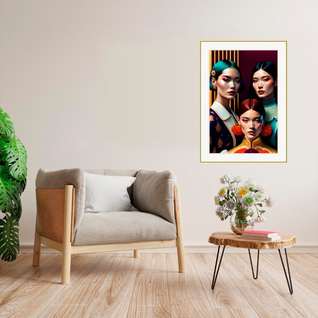 Three Sisters - Canvas Art Print (Creator Uploaded)